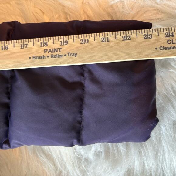 Calvin Klein Coat Down Packable Quilted‎ Purple Hooded Full Zip Puffer Jacket XL - Picture 9 of 11